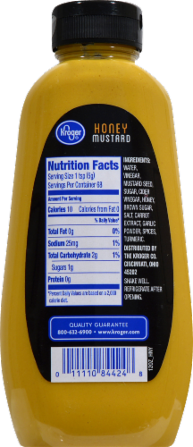 Kroger® Honey Mustard Perspective: back