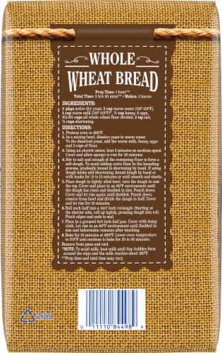 Kroger® Traditional Whole Wheat Flour Perspective: back