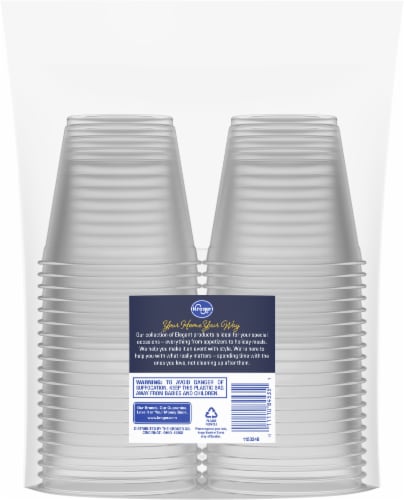 Kroger® Elegant Plastic Cups Perspective: back