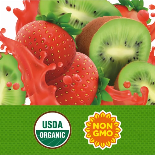 Simple Truth Organic® Ki-Whee Strawberry Flavored Juice Pouches Perspective: back
