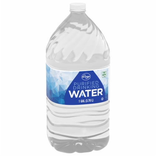 Kroger® Purified Drinking Gallon Water Perspective: back