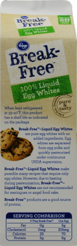 Kroger® Break-Free Liquid Egg Whites Perspective: back