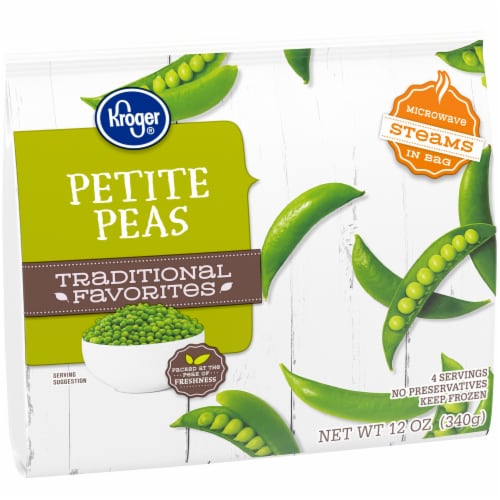 Kroger® Traditional Favorites Frozen Petite Peas Perspective: back