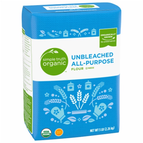 Simple Truth Organic™ Unbleached All-Purpose Flour Perspective: back