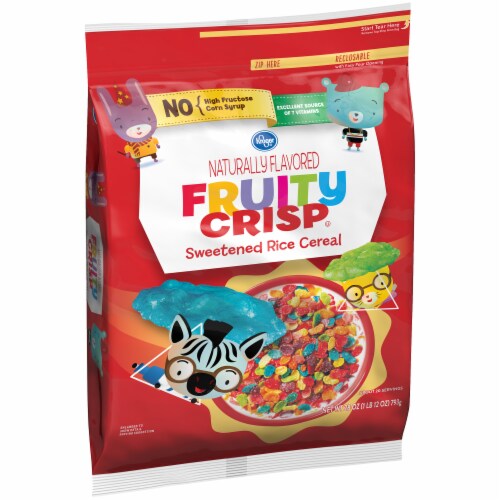 Kroger® Fruity Crisp Cereal Perspective: back