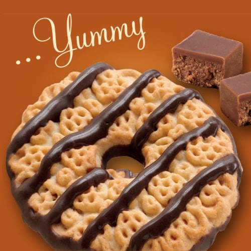 Kroger® Fudge Striped Shortbread Cookies Perspective: back