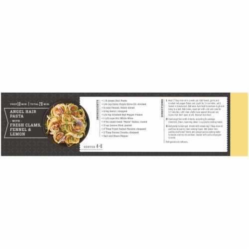 Kroger® Angel Hair Pasta Perspective: back