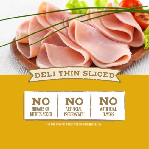 Kroger® Deli Thin Sliced Oven Roasted Turkey Breast Perspective: back
