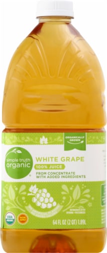 Simple Truth Organic™ White Grape 100% Juice Perspective: back