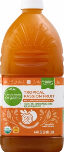 Simple Truth Organic® Tropical Passion Fruit Flavored Juice Blend Perspective: back