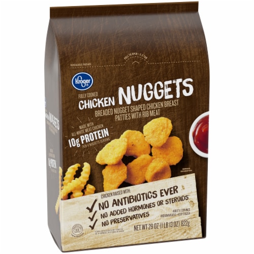 Kroger® Fully Cooked Frozen Chicken Nuggets Perspective: back