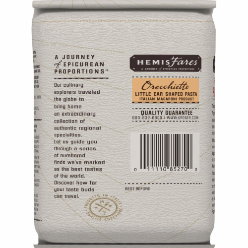 HemisFares™ Orecchiette Little Ear Shaped Pasta Perspective: back