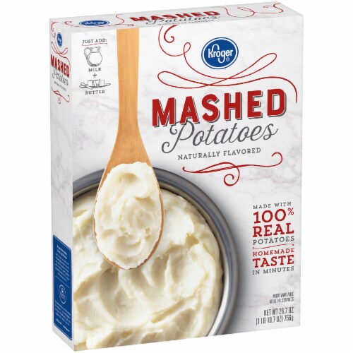 Kroger® Instant Mashed Potatoes Perspective: back