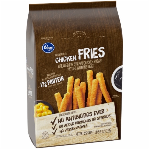 Kroger® Frozen Fully Cooked Chicken Fries Perspective: back