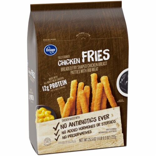 Kroger® Frozen Fully Cooked Chicken Fries Perspective: back