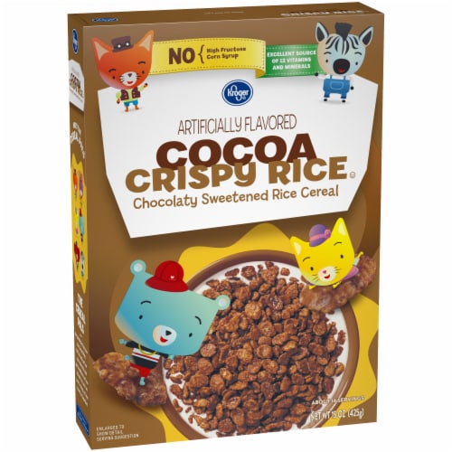 Kroger® Cocoa Crispy Rice Cereal Perspective: back