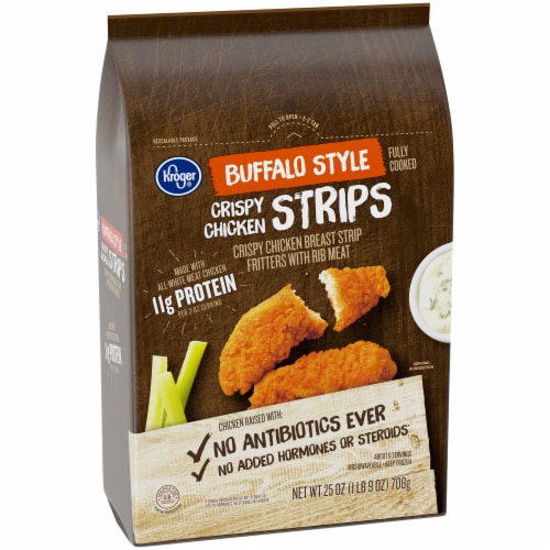 Kroger® Frozen Fully Cooked Buffalo Style Crispy Chicken Strips Perspective: back