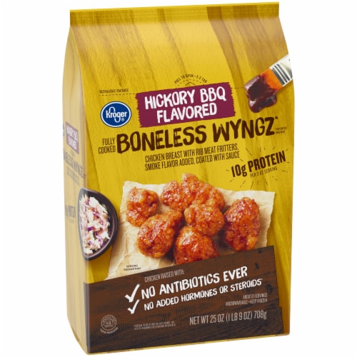 Kroger® Frozen Fully Cooked Hickory BBQ Flavored Boneless Wyngzˆ Perspective: back