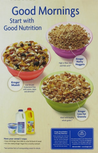 Kroger® Muesli Cereal Perspective: back