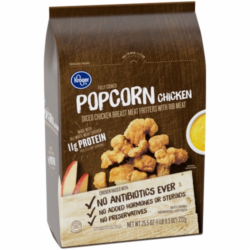 Kroger® Frozen Fully Cooked Popcorn Chicken Perspective: back