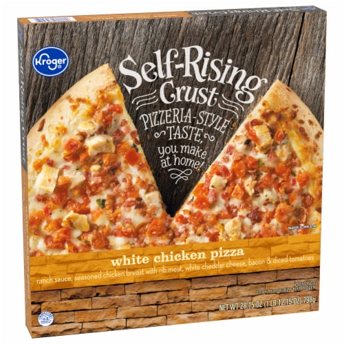 Kroger® Self Rising Crust White Chicken Frozen Pizza Perspective: back