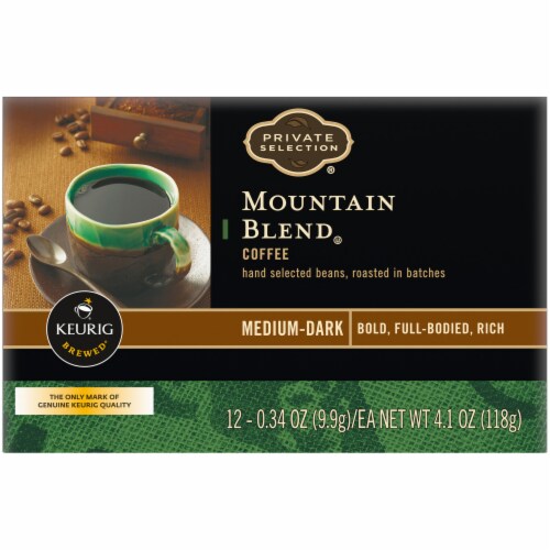 Private Selection® Mountain Blend Medium-Dark K-Cup® Coffee Pods Perspective: back