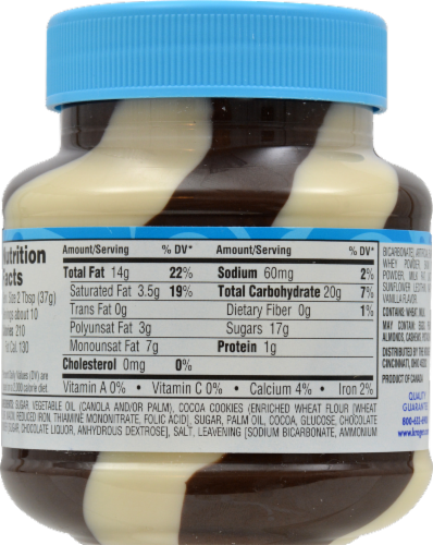 Kroger® Cookies & Cream Cookie Spread Perspective: back