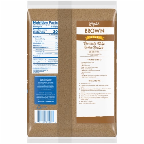 Kroger® Light Brown Sugar Perspective: back