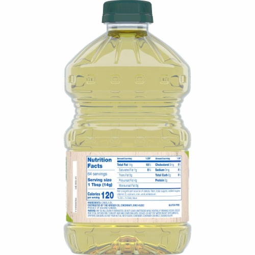 Kroger® Pure Canola Oil Perspective: back