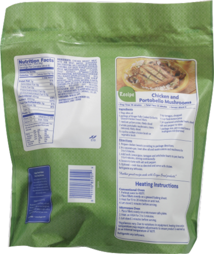 Kroger® Grilled & Glazed Chicken Breast Fillets Perspective: back