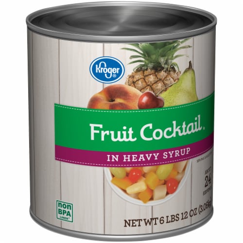 Kroger® Canned Fruit Cocktail in Heavy Syrup BIG DEAL! Perspective: back