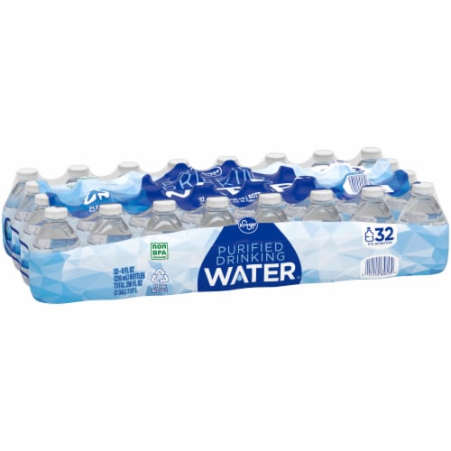 Kroger® Purified Mini Bottled Water Perspective: back