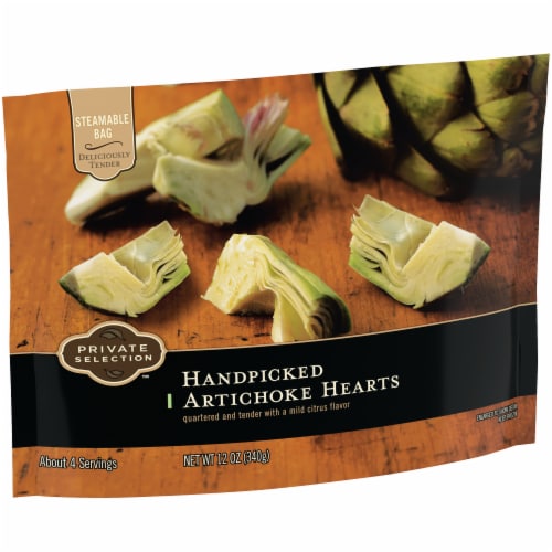 Private Selection® Frozen Artichoke Hearts Handpicked Perspective: back