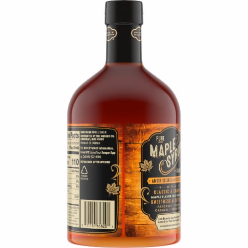 Private Selection™ 100% Pure Grade A Amber Maple Syrup Perspective: back