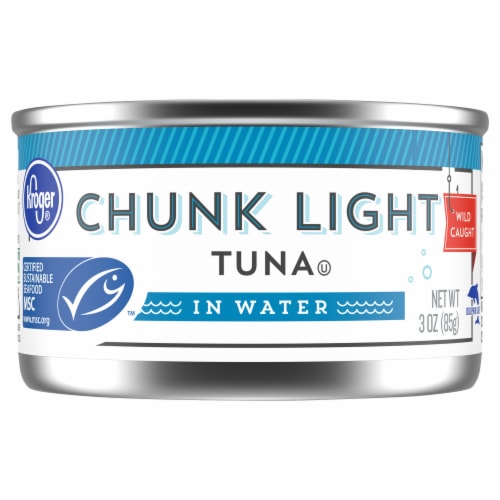 Kroger® Wild Caught Chunk Light Tuna in Water Perspective: back