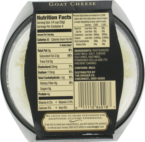 Private Selection™ Crumbled Goat Cheese Perspective: back