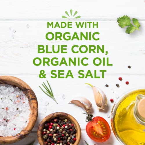 Simple Truth Organic® Blue Corn Tortilla Chips Perspective: back