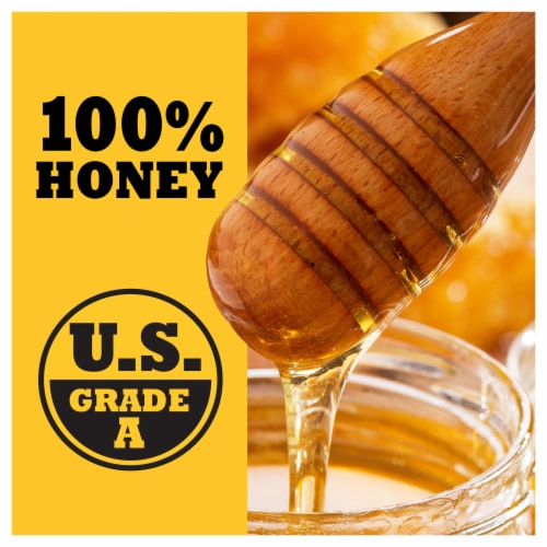 Kroger® Clover Honey Bear Perspective: back