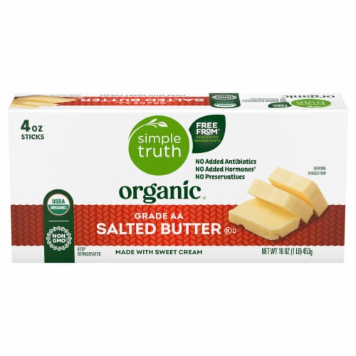 Simple Truth Organic® Butter Sticks Perspective: back