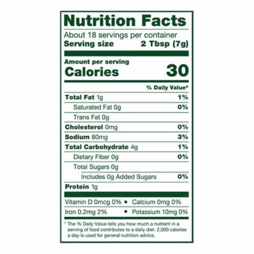 Simple Truth Organic® Caesar Garlic and Parmesan Croutons Perspective: back