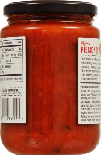 HemisFares™ Tomato and Leek Pasta Sauce Perspective: back