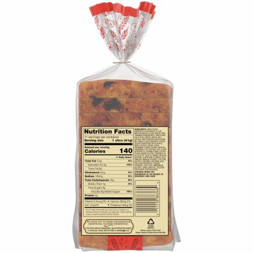 Private Selection® Sugarhouse Maple Streusel Breakfast Bread Perspective: back