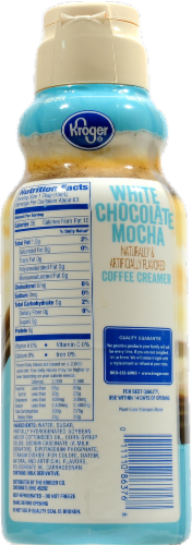 Kroger® White Chocolate Mocha Coffee Creamer Perspective: back