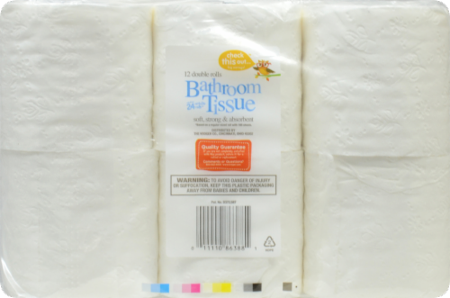 check this out...™ Double Roll Bath Tissue Perspective: back