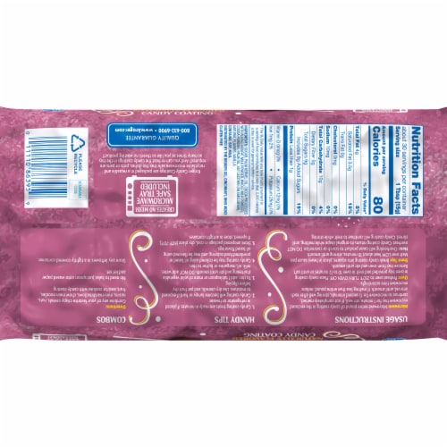 Kroger® Chocolate Candy Coating Perspective: back