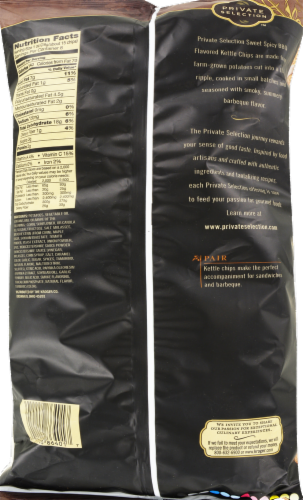 Private Selection® Sweet Southern Heat BBQ Kettle Potato Chips Perspective: back