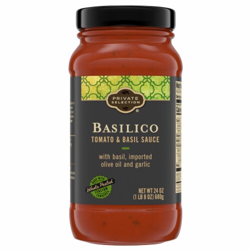 Private Selection® Basilico Tomato & Basil Sauce Perspective: back