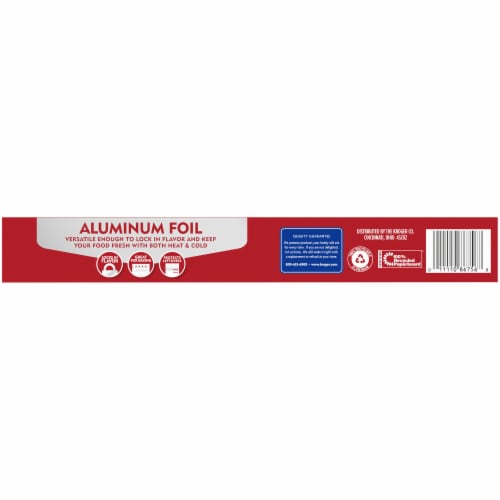 Kroger® Holiday Red Aluminum Foil, 50 sq ft - Kroger