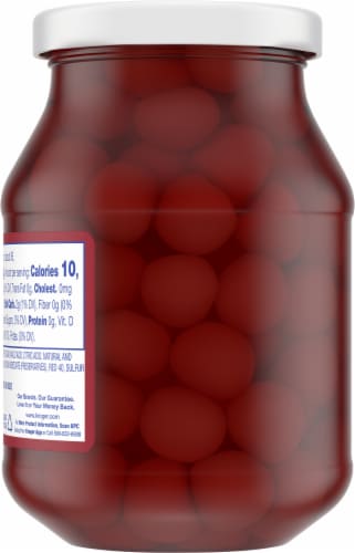 Kroger® Maraschino Cherries Perspective: back