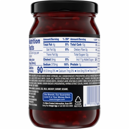 Kroger® Pad Thai Sauce Perspective: back